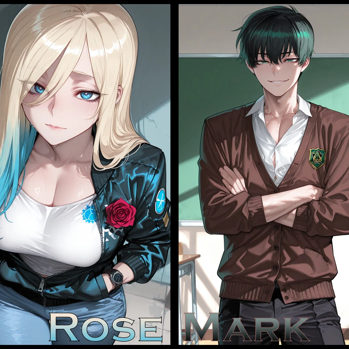 (In)separable Trio △ Rose and Mark