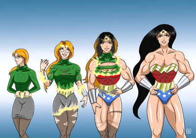 DC | Wonder Woman transforming curse