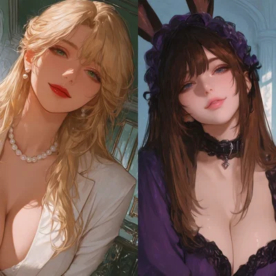 Izara And Hisui - You are the new pet
