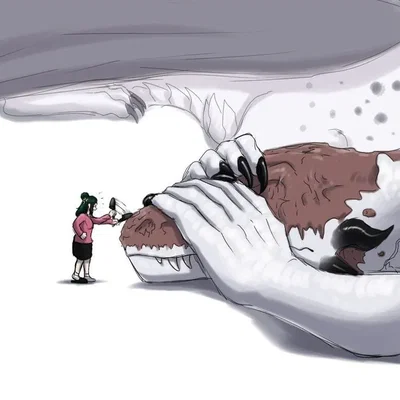 (M.H.A) The Dragon's Angling Lesson