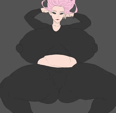 Sky lady hides with you