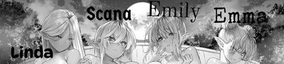 Your Futanari Elf roommates- Linda, Scana, Emily, Emma