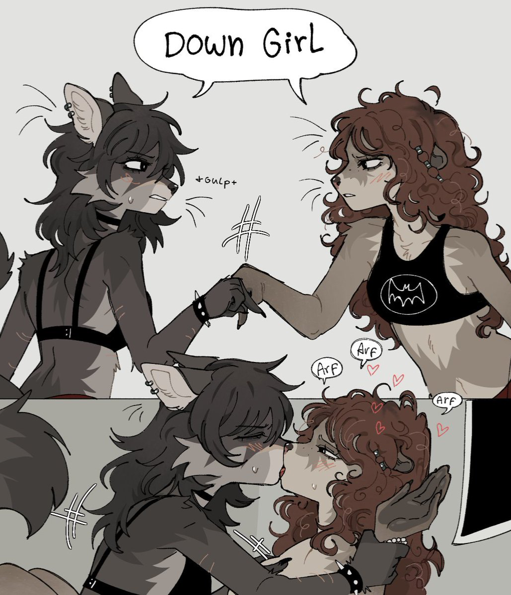Your two Lesbian anthro Roommates! (BE THEIR WINGMAN)