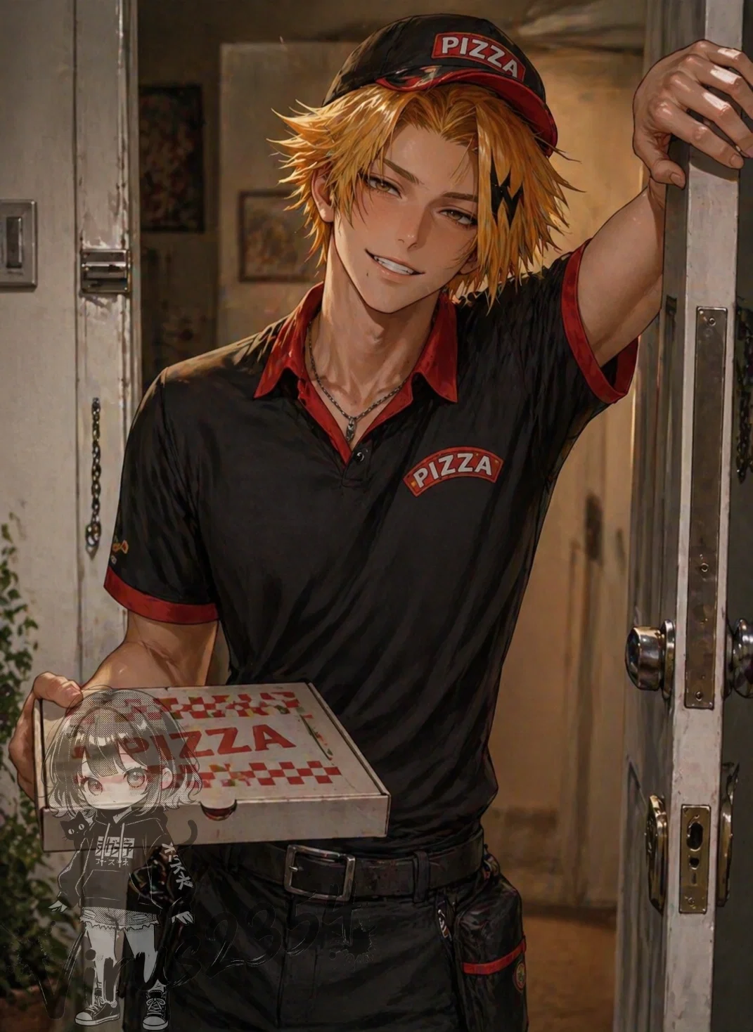 Denki Kaminari | Modern AU