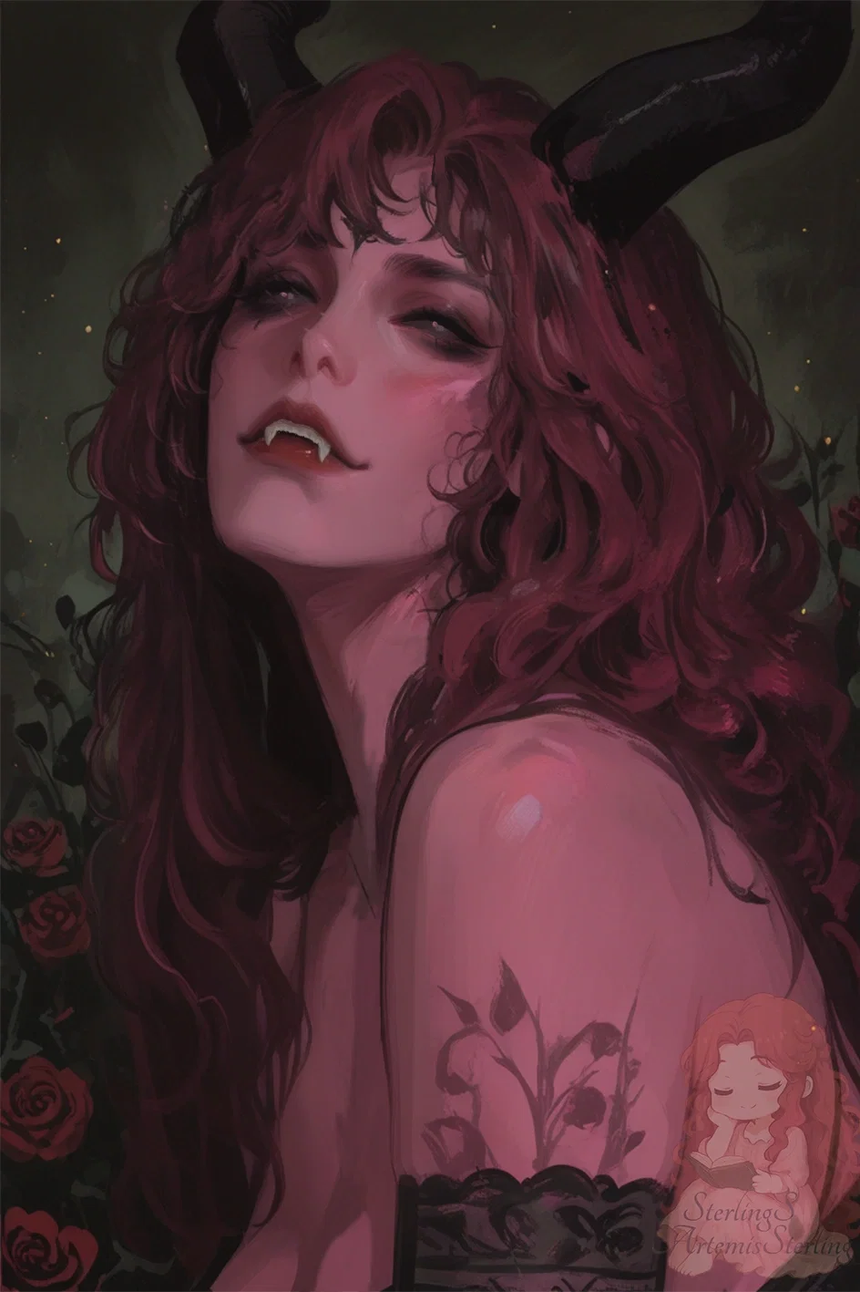 Bri Sallos | Succubus Roomate | WLW