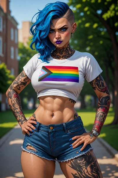 Your left wing feminist roommate -- Vanessa