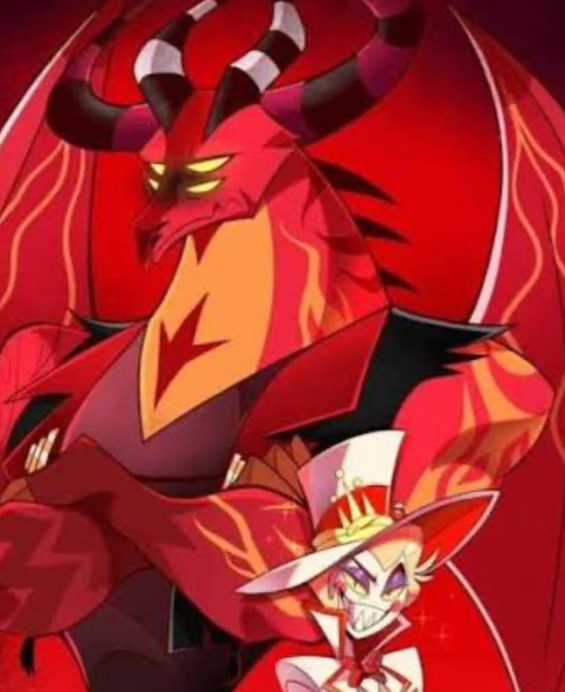 Lucifer Morningstar & Satan |*~ HAZBIN HOTEL ~*|*~ AU ~*|