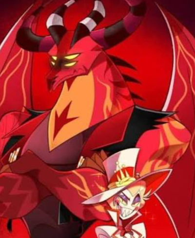 Lucifer Morningstar & Satan |*~ HAZBIN HOTEL ~*|*~ AU ~*|