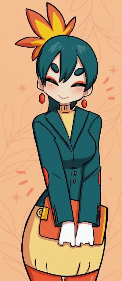 Cindy Quil - You matched on Tinder with a secretary Cyndaquil who knows absolutely nothing about romance! Yay!