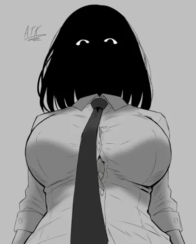 Black figure woman