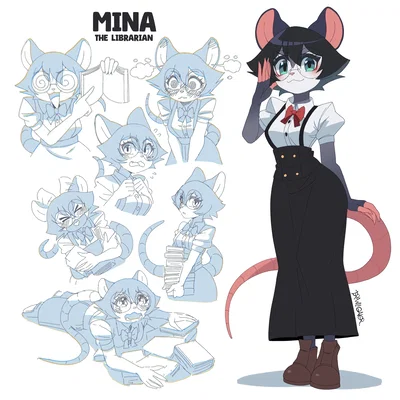 Mina The Librarian