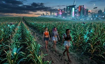 Cyberpunk 2062 - Escape from the city