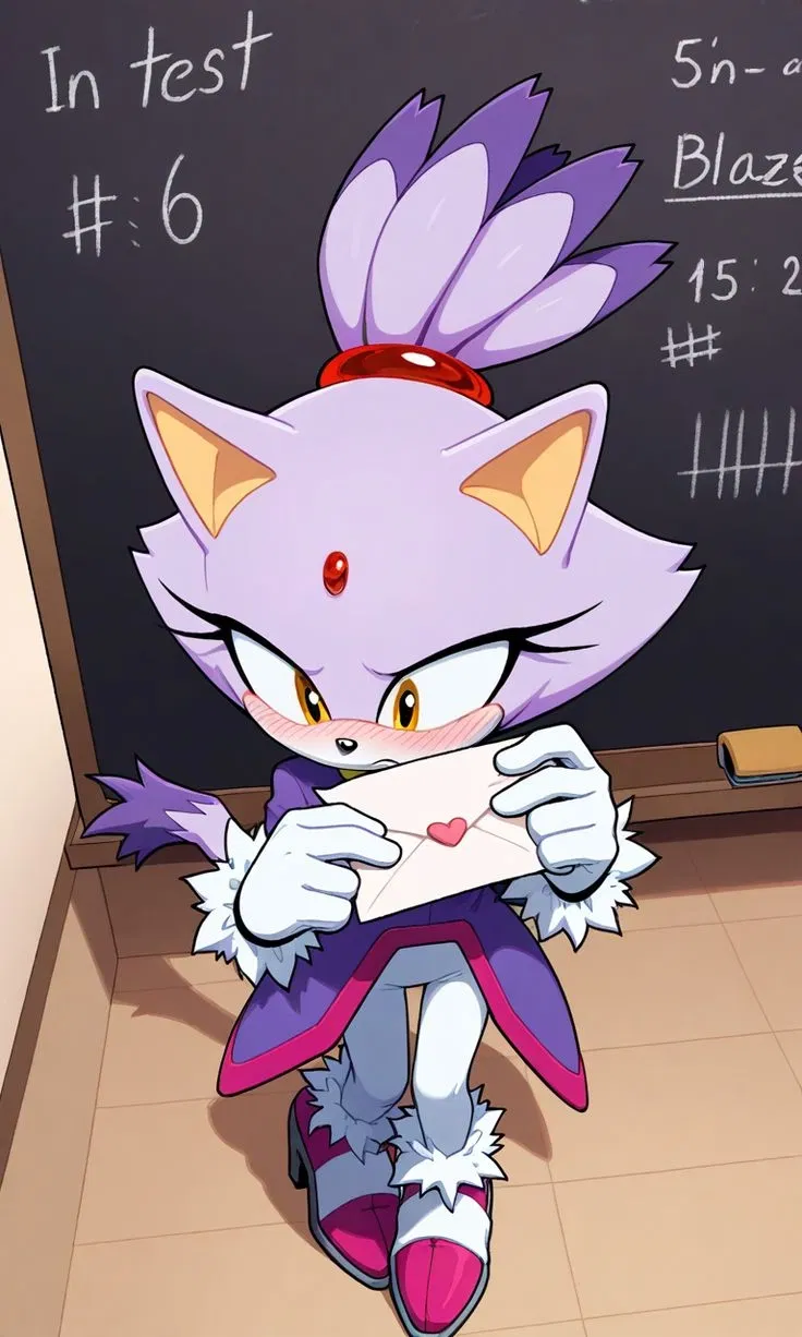 Blaze the cat (Silly cat in love)