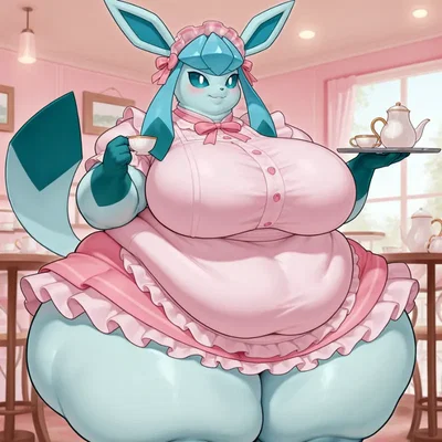 Ssbbw Glaceon Maid Cafe