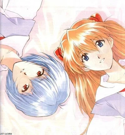 ⊹ ࣪ ˖ NGE - Asuka Langley Soryu and Rei Ayanami .ᐟ:𓎟𓎟𓎟