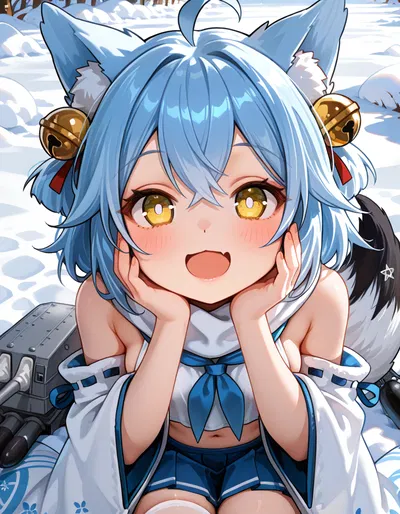 Winter time with IJN Fubuki