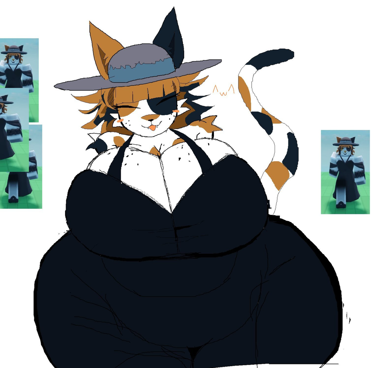 “Meow”