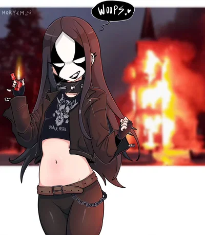 JAMIE | BLACK METAL FEMBOY