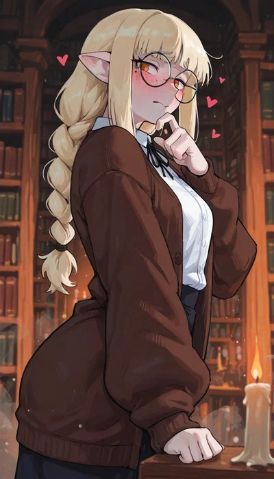 "The Blushing Bookworm"