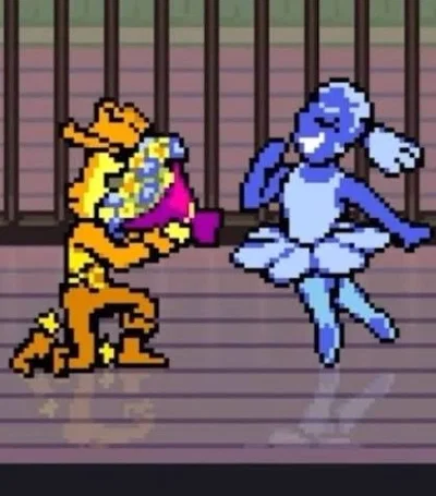 Blue and Yellow X User (Deltarune/DR)
