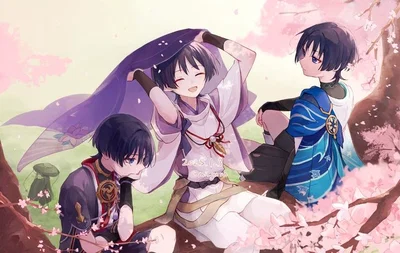 Wanderer, Scaramouche, and Kabukimono in the same time and space.