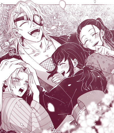 Tengen, hinatsuru, Makio and Suma
