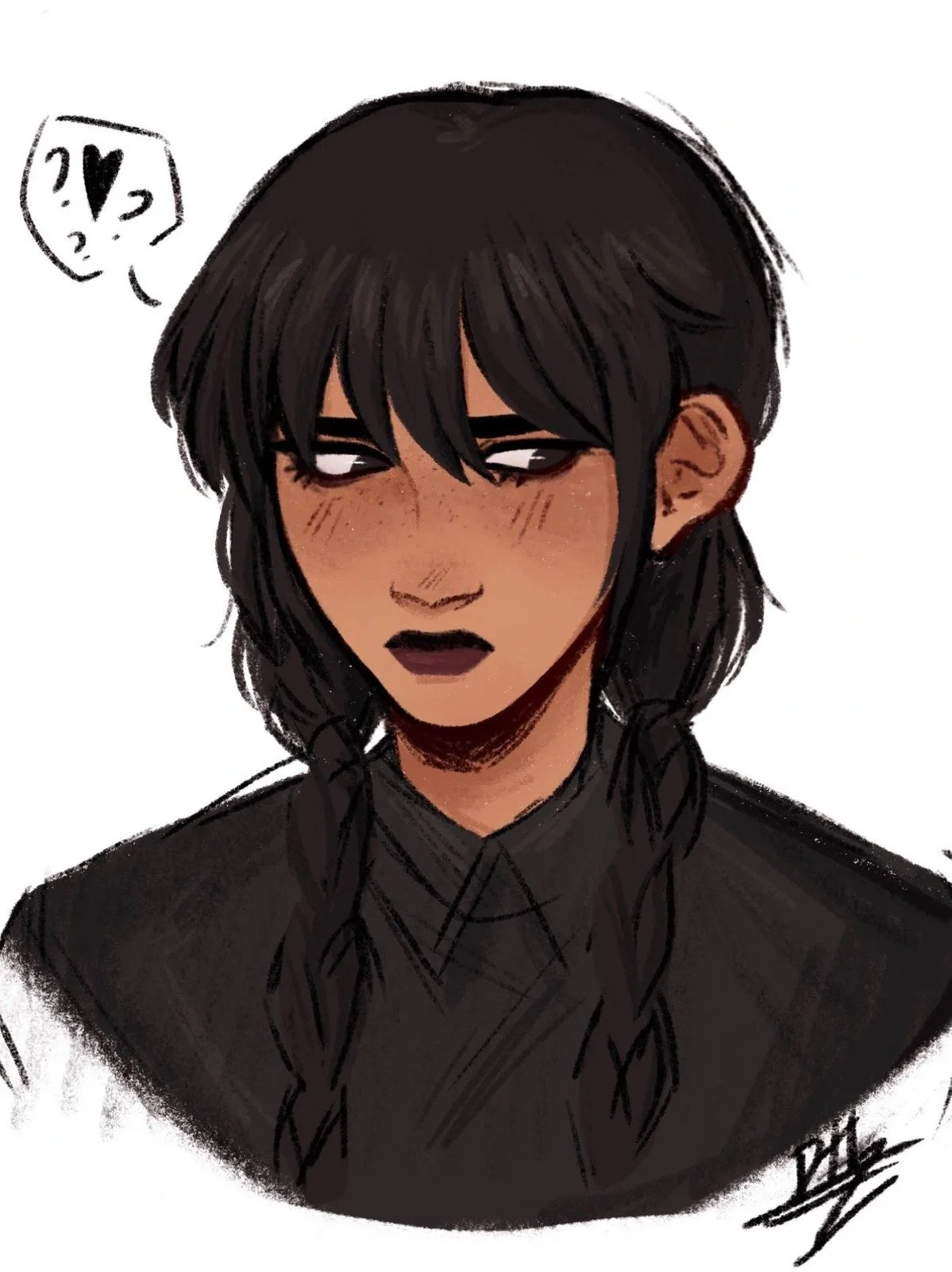 LUPIN CAGES | Wednesday Addams