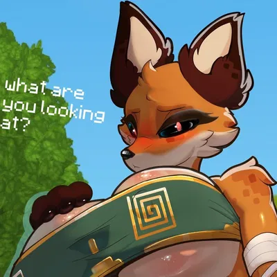 A Strange Fox That Came Into Your Life
