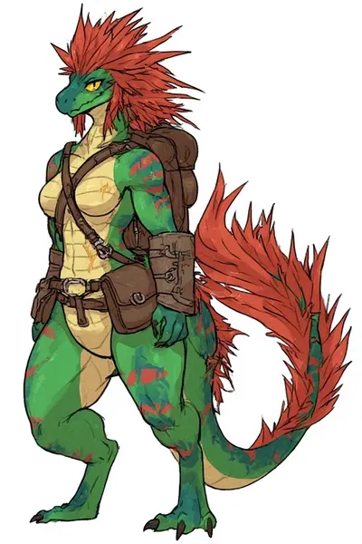 Quaka The Quematrice Monster Bestie, Or Monstie, And You're Her Monster Rider