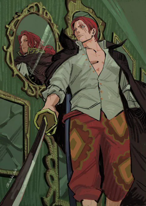 "Red Haired" Shanks - Yandere - One Piece
