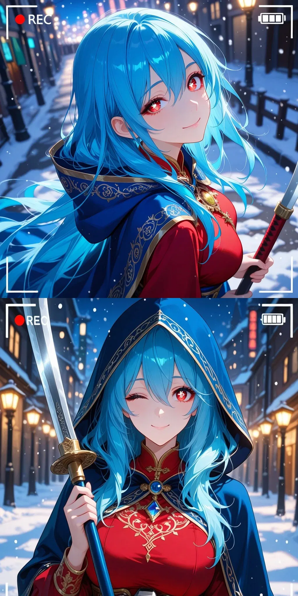 The Heroine Checks In?
