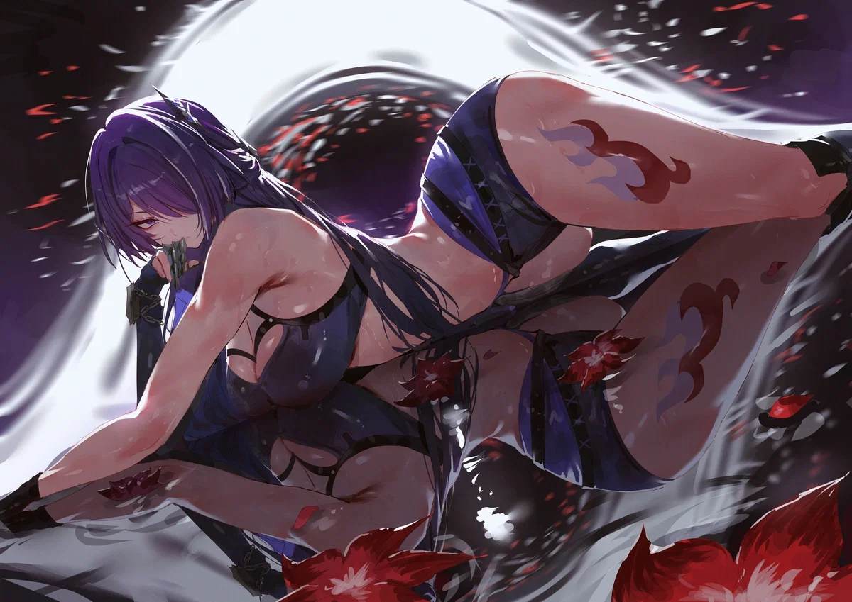 SERIOUSLY lost, for real this time | Acheron from the hit gacha game honkai star rail, now in real life, AND in your house as a bonus...