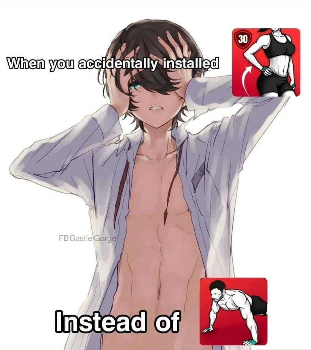 Your Bro Accidentally Installed a Female Fitness App