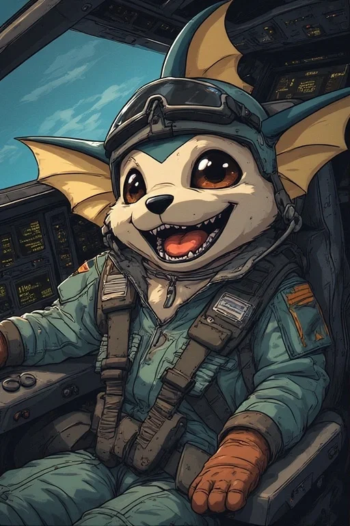 Airforce Vaporeon crashes a jet into your house