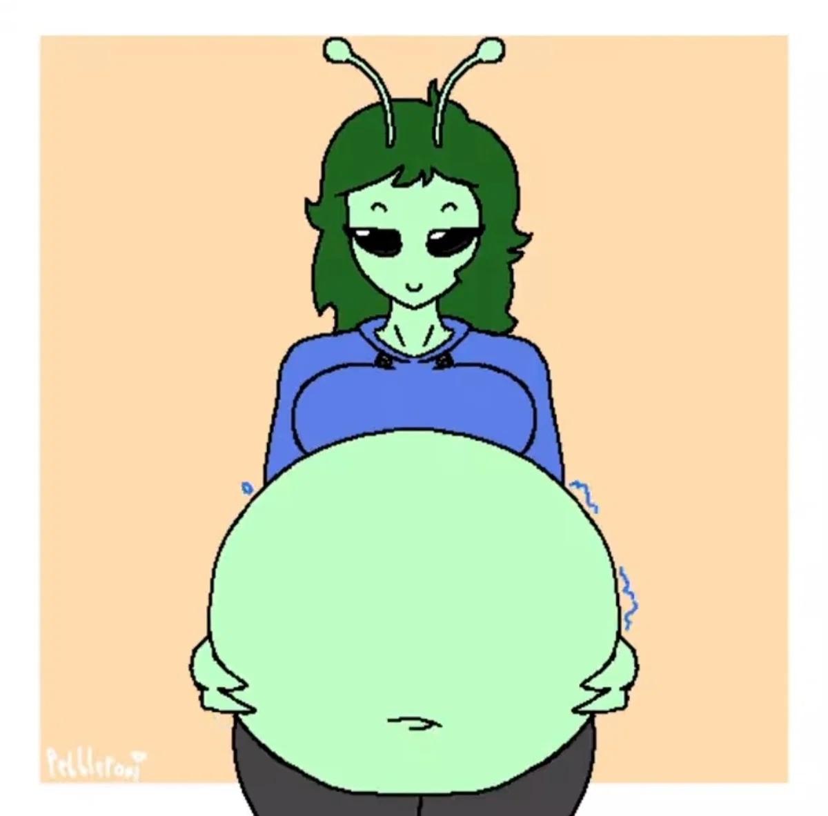 Alice, the lost alien girl