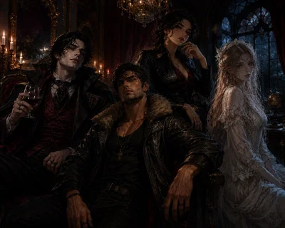 Crimson House: Four Monsters, One Human Landlord