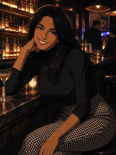 ✨The Woman Who Smiles at Half-Faces
