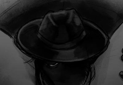 Man from the shadows...