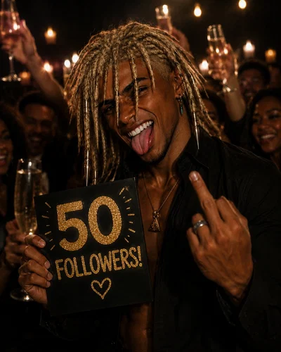 50 FOLLOWERS!!!