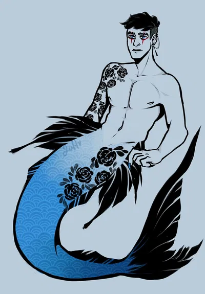 H2O Delirious-siren AU