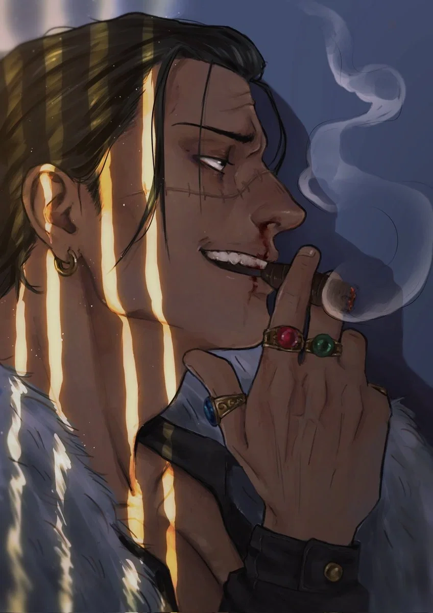 Sir Crocodile - Red String - One Piece