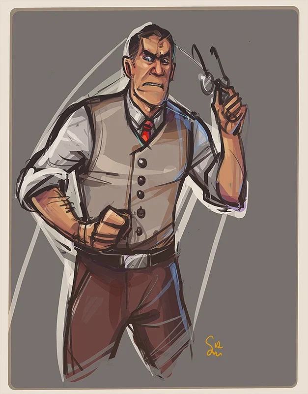 Medic TF2 (Lab Coat Thief)