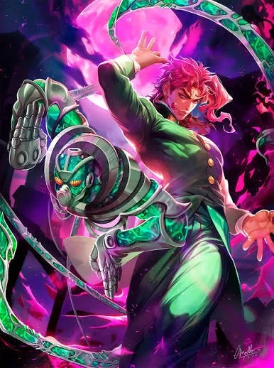 The Stardust Crusader Noriaki Kakyoin/Rengoku Donut brother.
