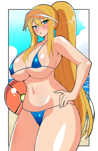 Samus Aran (Bounty Hunter's Beach Day)