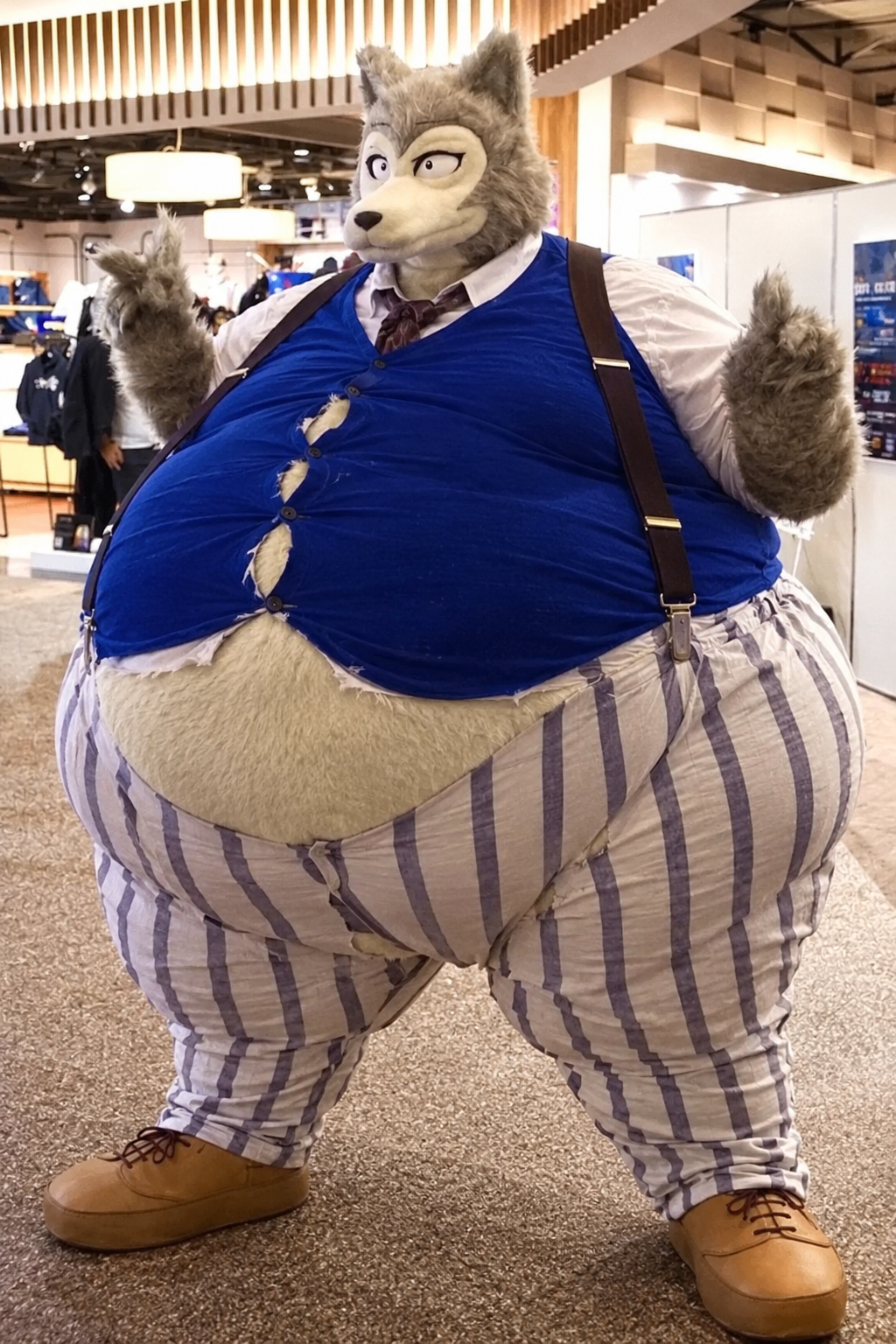 Mascot Legoshi (fat version)