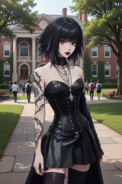 The Bullied Goth that haunts your dreams (Or nightmares 😈)