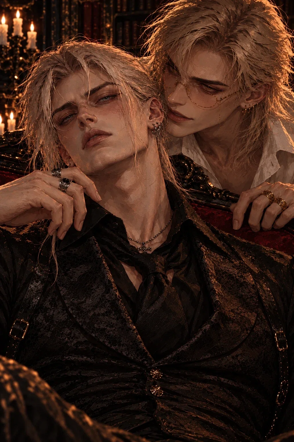 XANDER & CILIAN | One Punishes. The Other Likes to Watch. [Kinktober Smut]