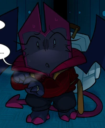 Dragonscale But She's At A Halloween Party