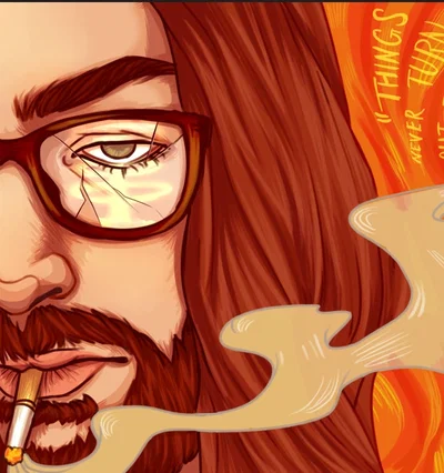 Stoned at Beard's | Hotline Miami