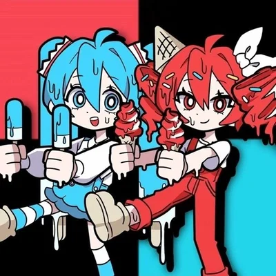 Melt Ice Cream 🍨🍦💦 / Hatsune Miku・Kasane Teto